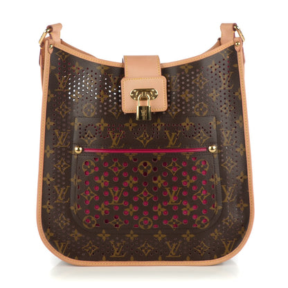 Louis Vuitton Monogram Perforated Musette Fuchsia 1 of 7