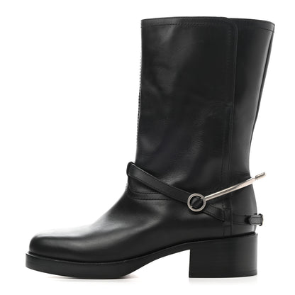 Christian Dior Soft Calfskin Diorider Boots 38 Black 1 of 10