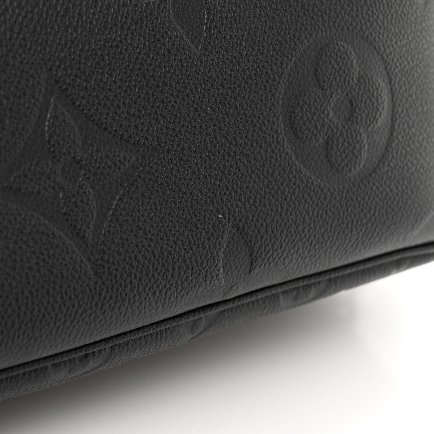 Louis Vuitton Empreinte Monogram Giant Neverfull MM Black 11 of 12