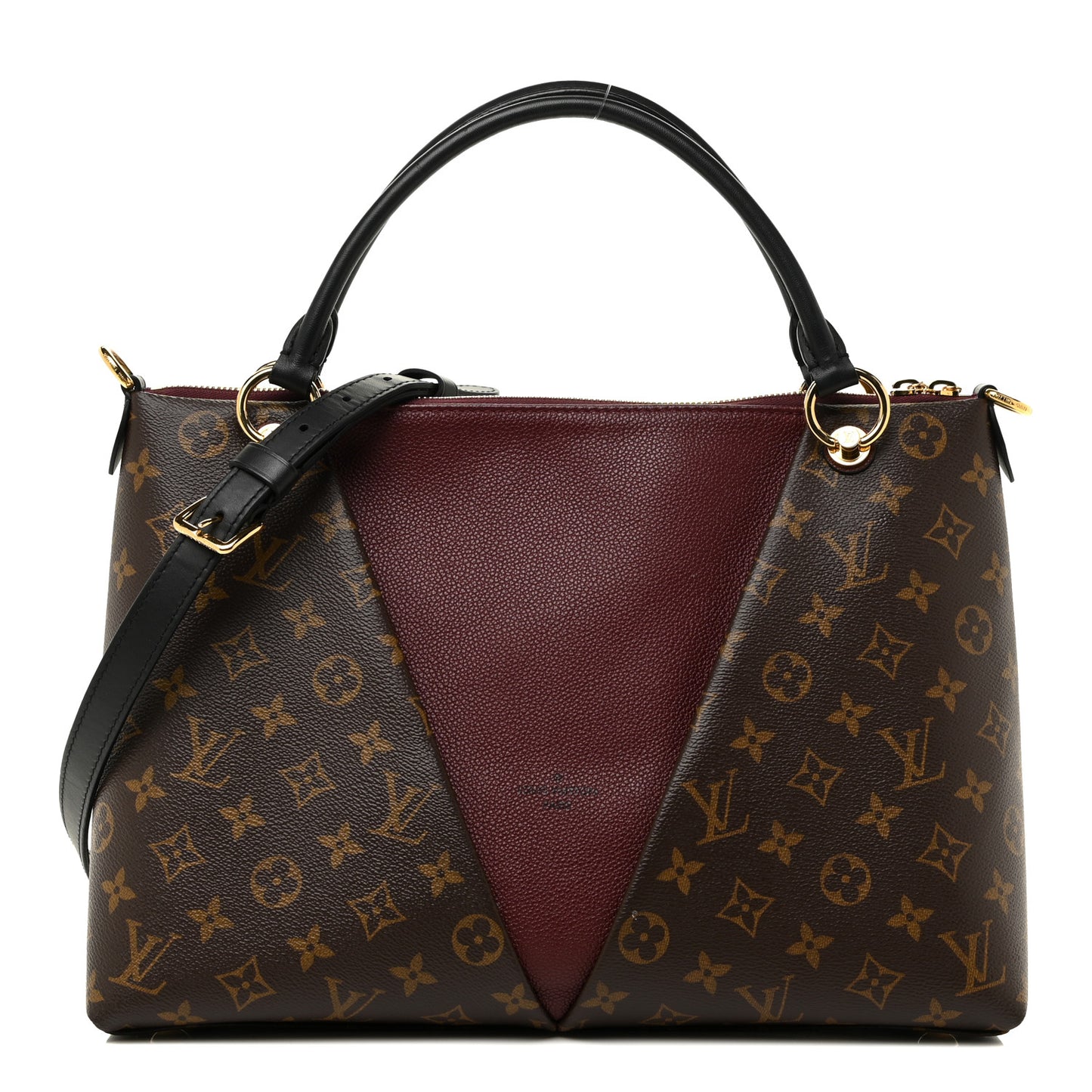 Monogram V Tote MM Bordeaux