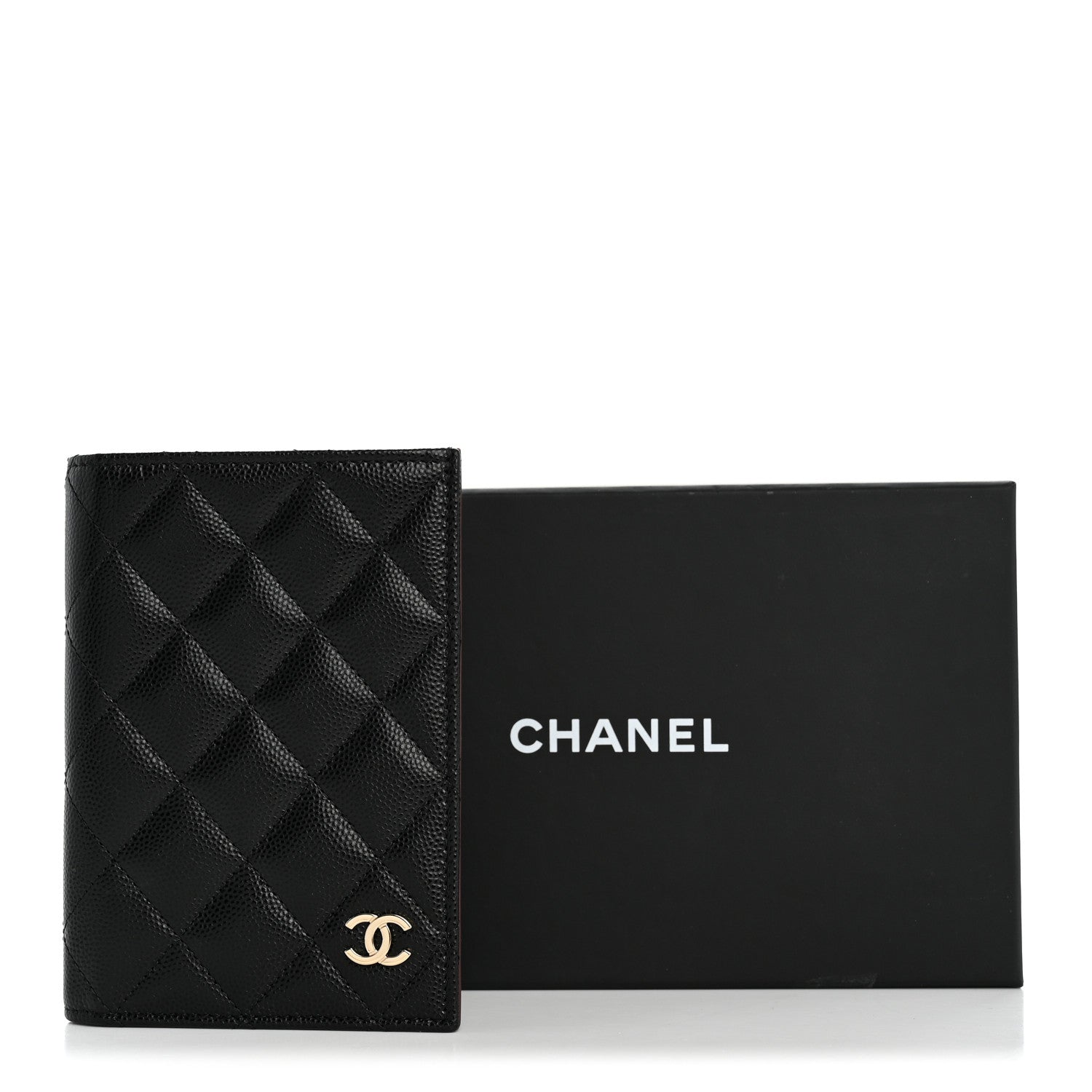 Chanel Caviar Quilted Passport Holder Black 8 of 8