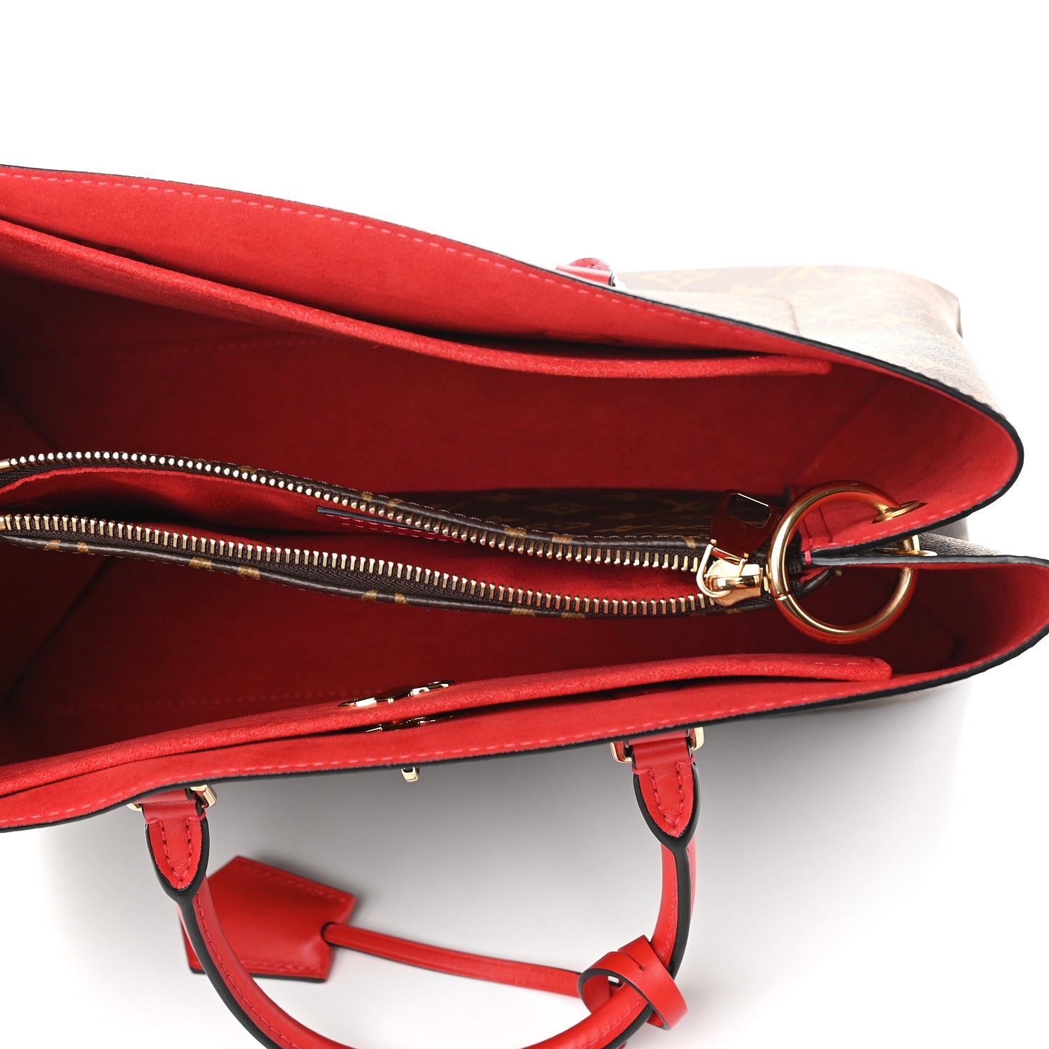 Louis Vuitton Monogram Flower Tote Coquelicot 6 of 9