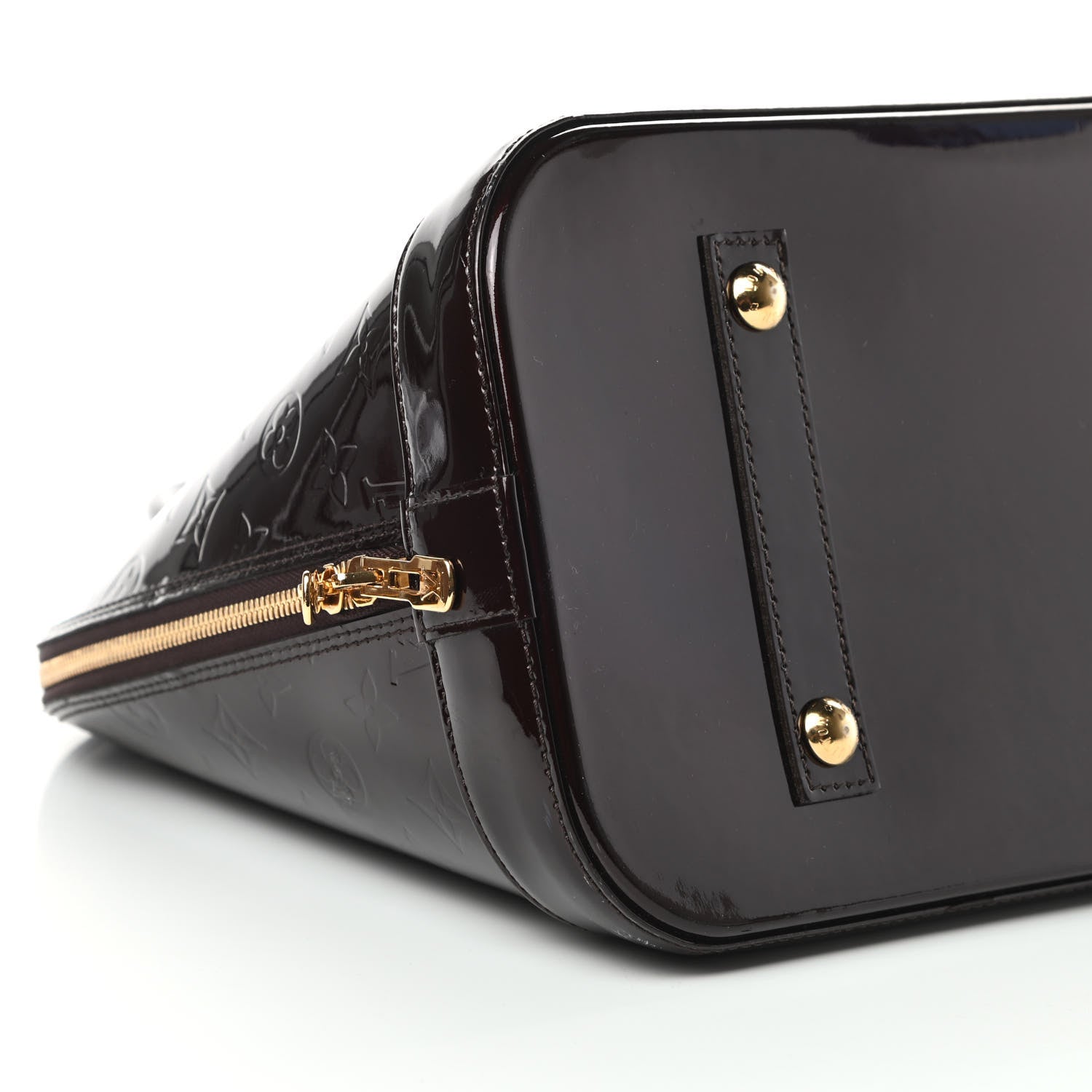 Louis Vuitton Vernis Alma GM Amarante 9 of 13