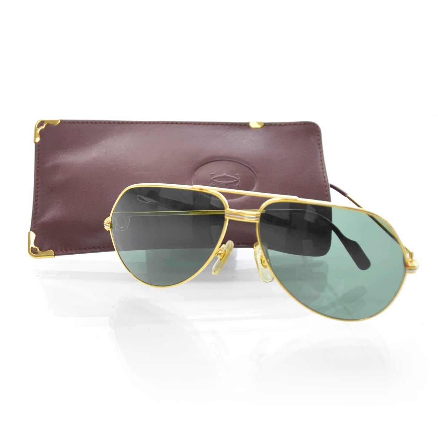 Aviator Sunglasses w Case