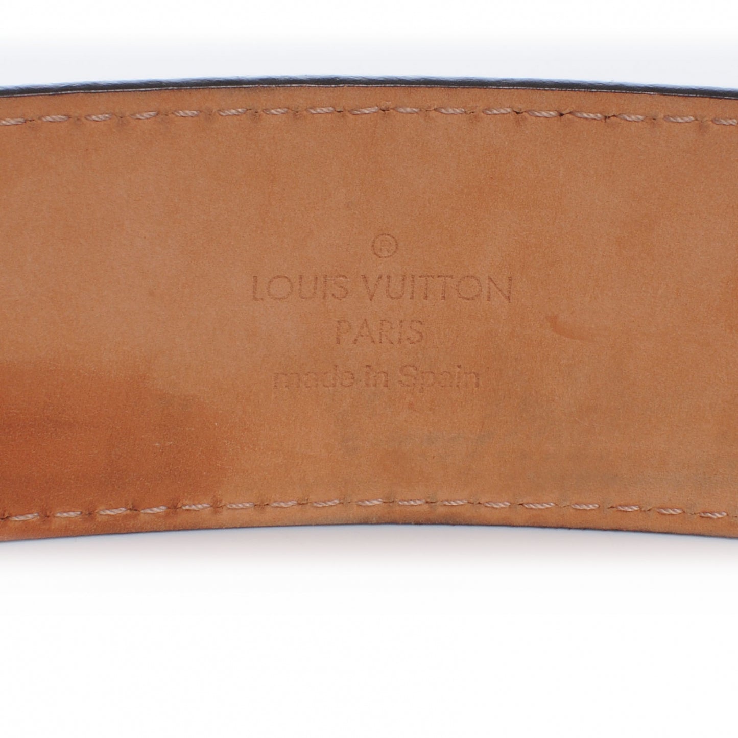Monogram LV Initiales Belt 85 34