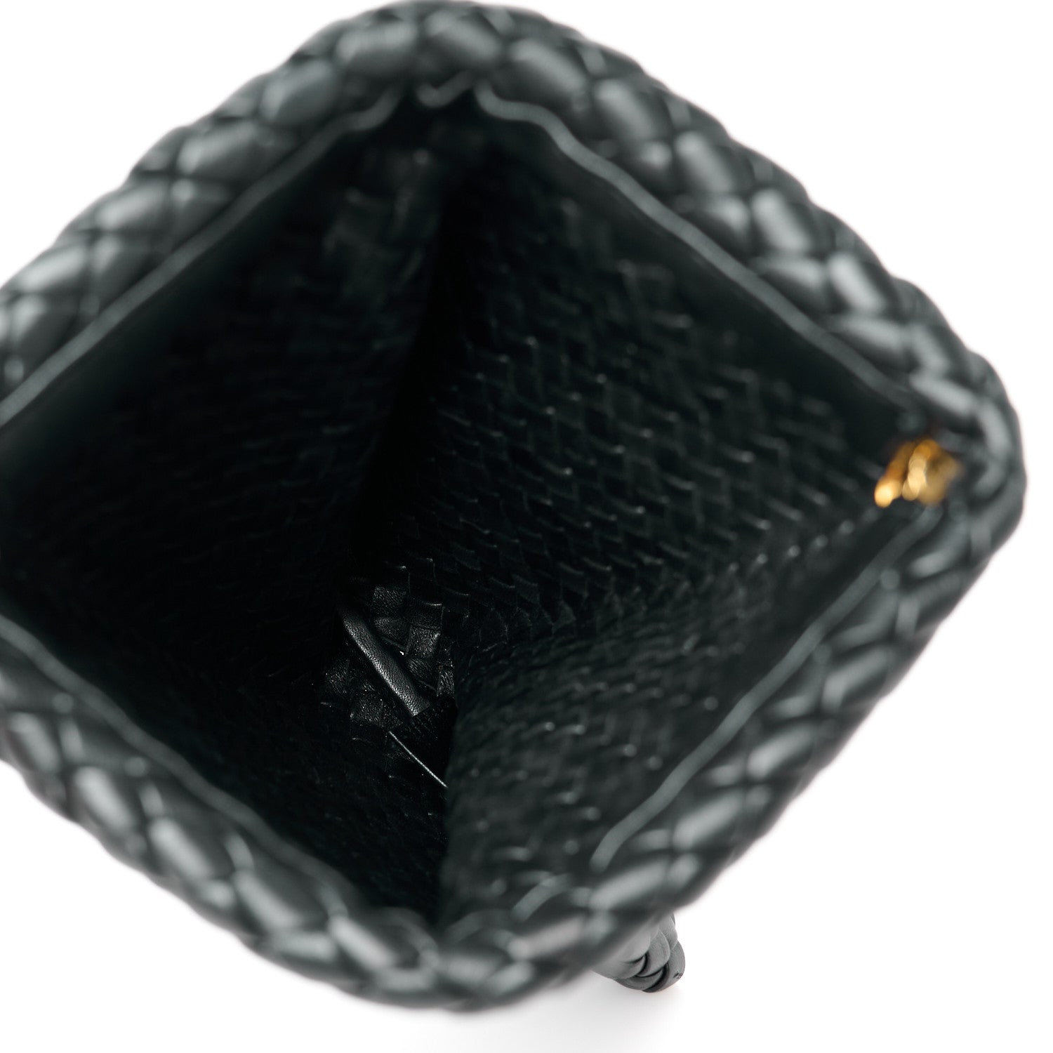 Bottega Veneta Nappa Intrecciato Crisscross Clutch Black 8 of 17