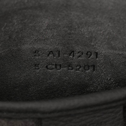 Celine Drummed Calfskin Nano Luggage Kohl 8 of 11