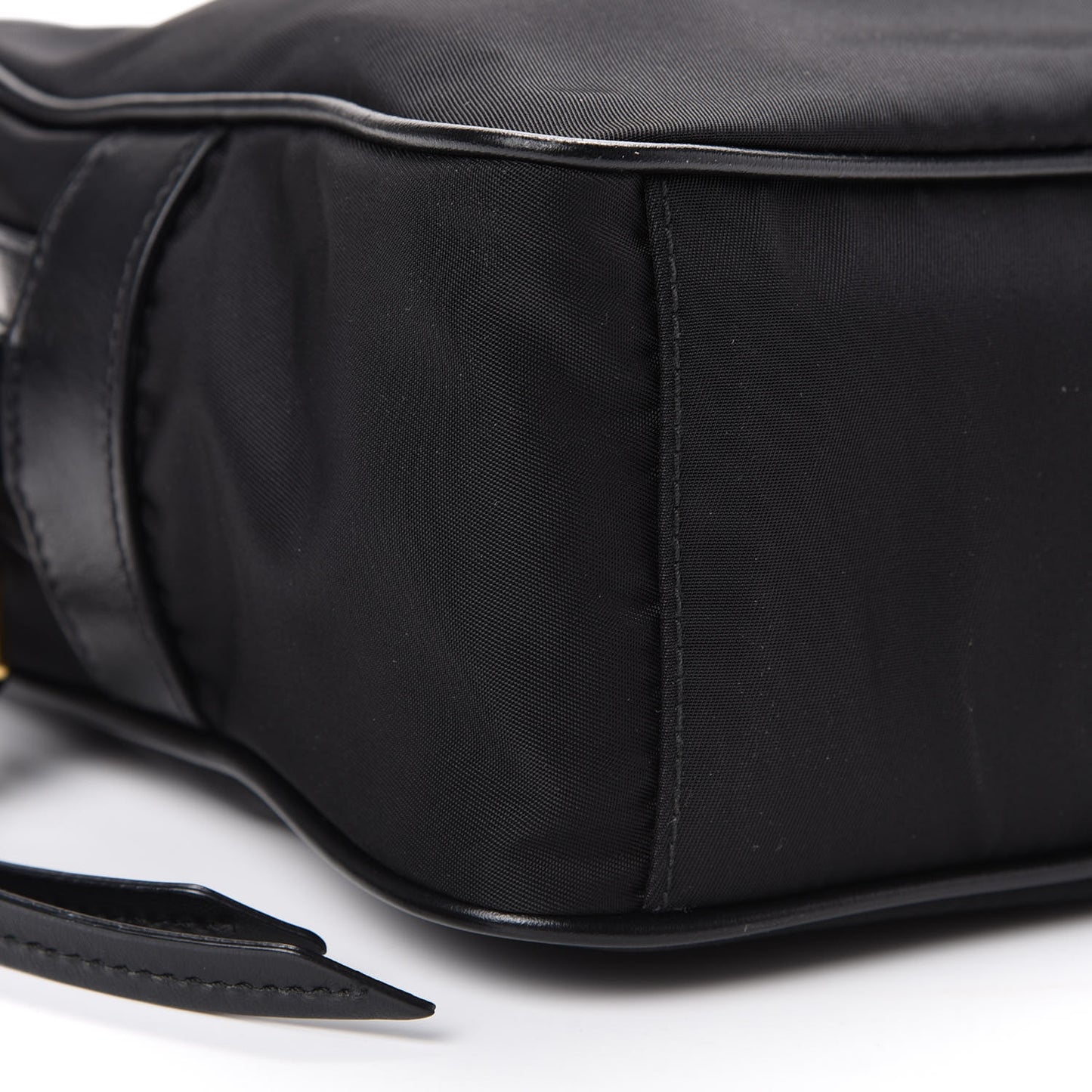 Nylon Tessuto Vela Crossbody Bag Black