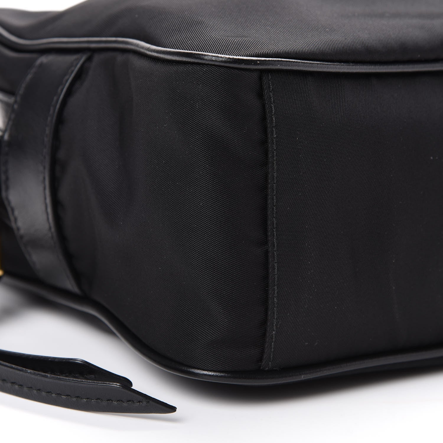 Prada Nylon Tessuto Vela Crossbody Bag Black 9 of 10