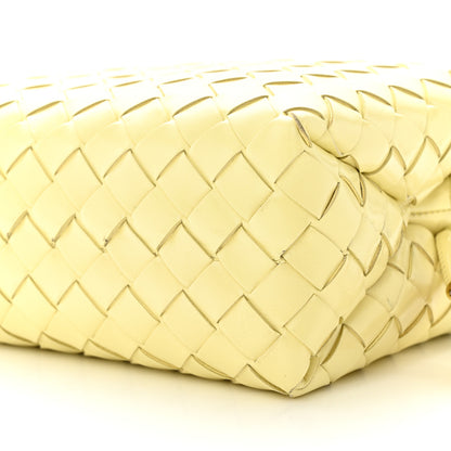 Bottega Veneta Nappa Intrecciato Metallic Knot Small Loop Crossbody Bag Ice Cream 9 of 9