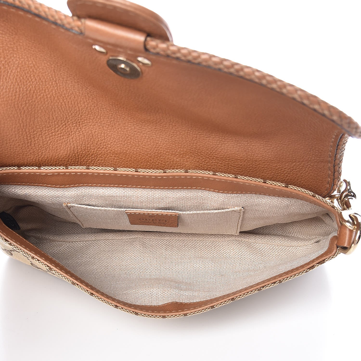 Gucci Monogram Marrakech Evening Bag Brown 7 of 9