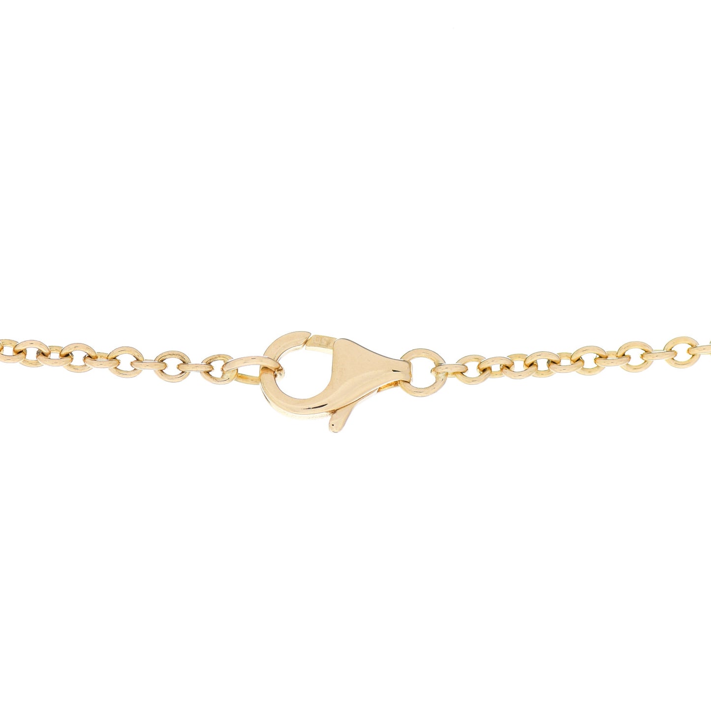 18K Yellow Gold Interlocking LOVE Necklace