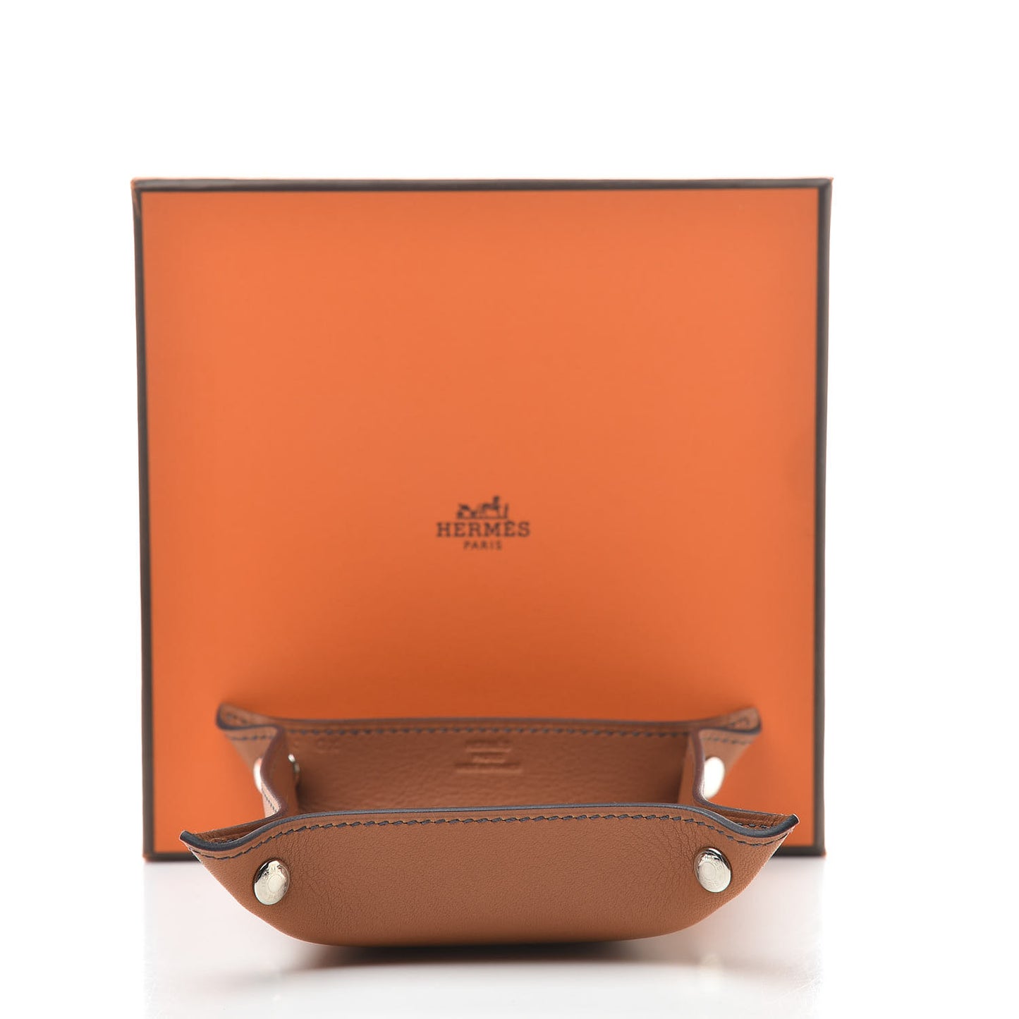 Taurillon Clemence Mises et Relances Change Tray Gold