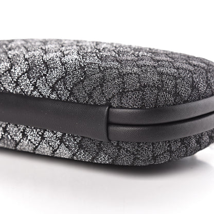 Bottega Veneta Lurex Intrecciato Chain Knot Clutch 8 of 9