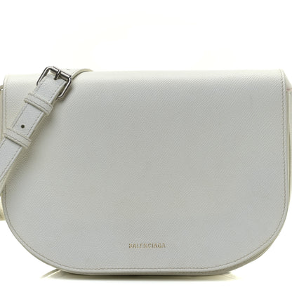 Balenciaga Signature Grained Calfskin Logo S Ville Day Bag White 8 of 13