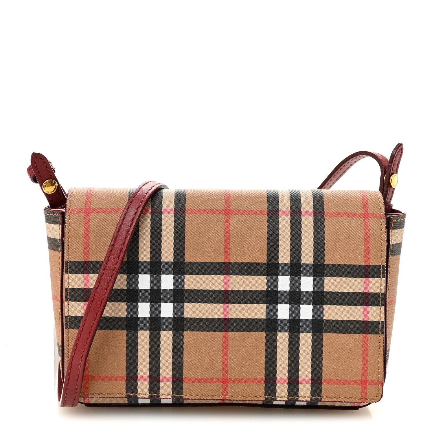 Burberry House Check Tartan Mix Hampshire Crossbody 1 of 10