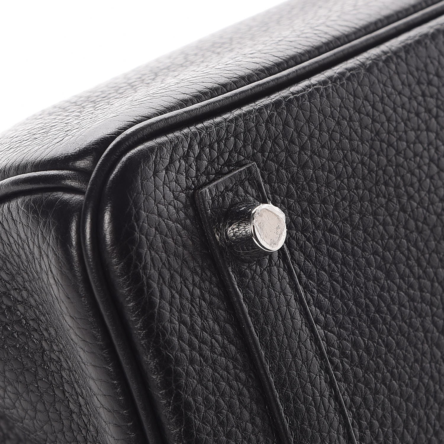 Hermes Taurillon Clemence Birkin 30 Black 31 of 70