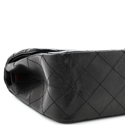 Chanel Aged Calfskin Quilted 2.55 Reissue 227 Flap Black 9 of 11