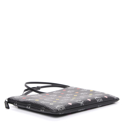 MCM Skyoptic Visetos Crossbody Pouch Spectrum Diamond Black 3 of 8