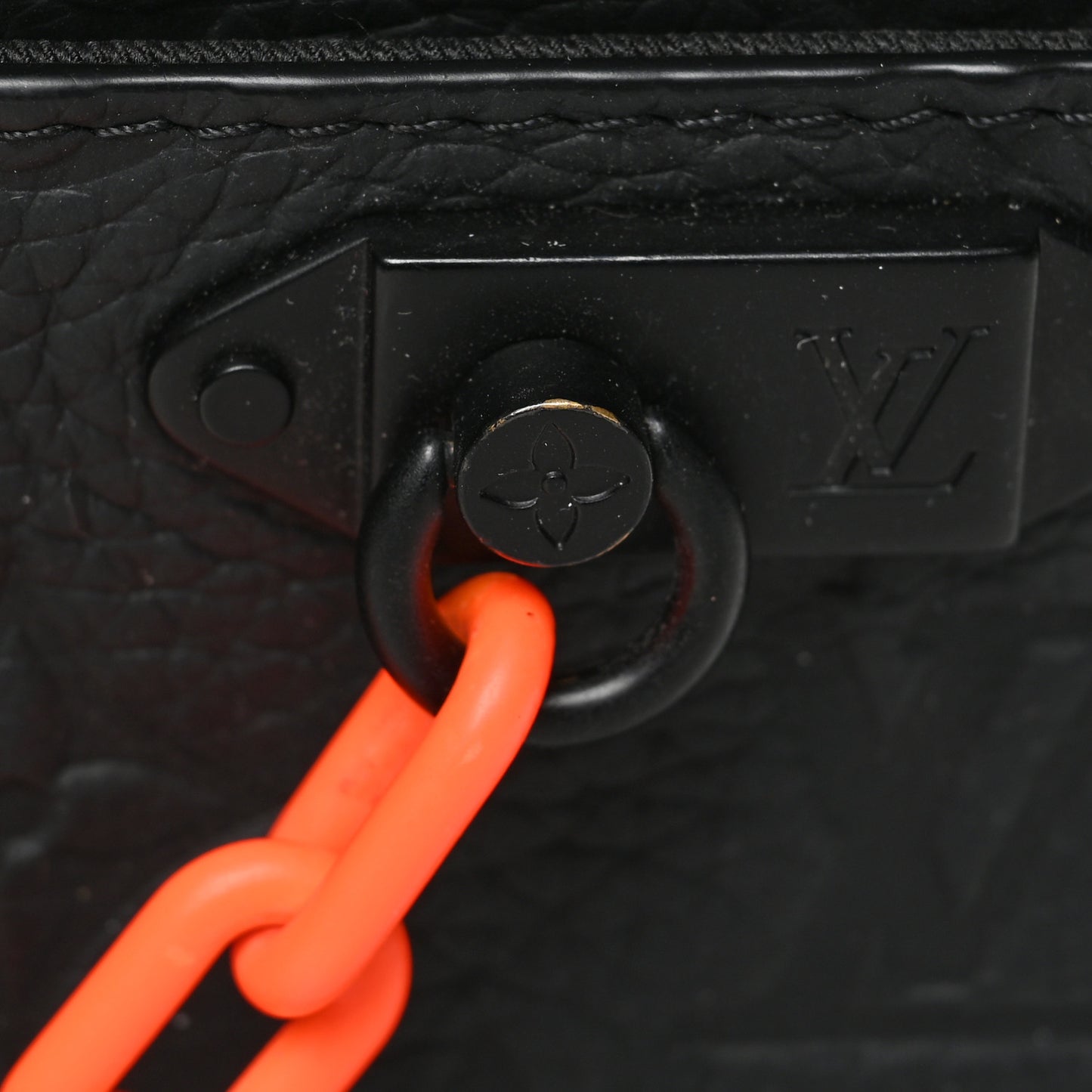Taurillon Monogram Uniformes Solar Ray Soft Pochette Volga Belt Bag Black