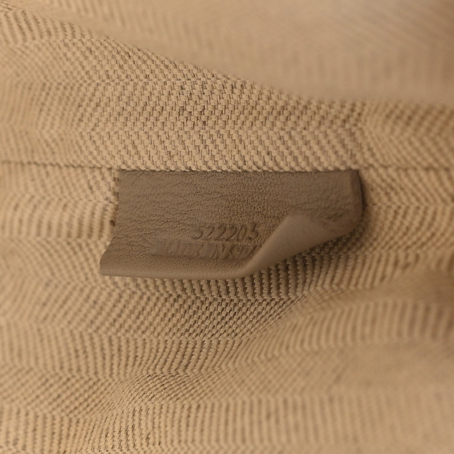 Jacquard Anagram Calfskin Clutch Avocado Green