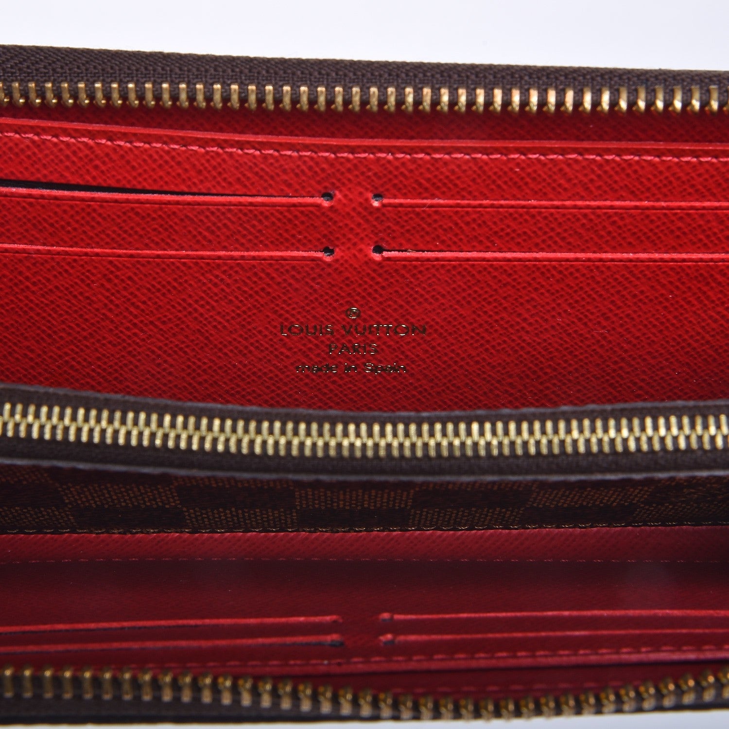 Louis Vuitton Damier Ebene Clemence Wallet 6 of 7