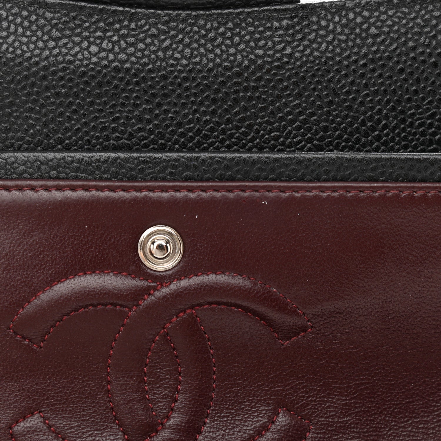 Chanel Caviar Quilted Small Double Flap Black 11 of 12