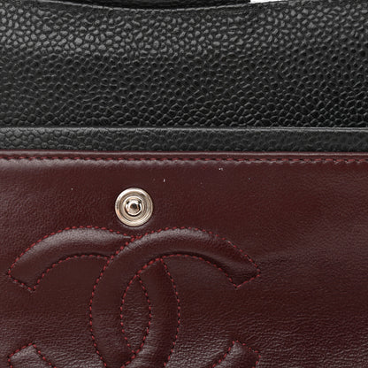 Chanel Caviar Quilted Small Double Flap Black 11 of 12