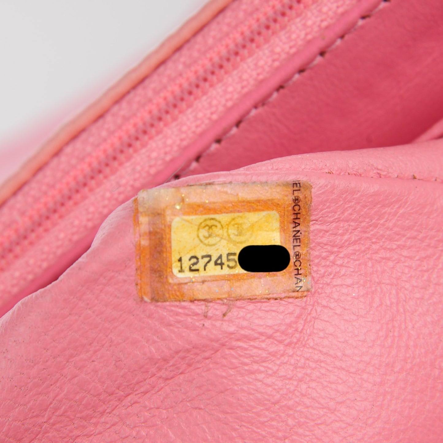 Lambskin Quilted Jumbo Single Flap Pink