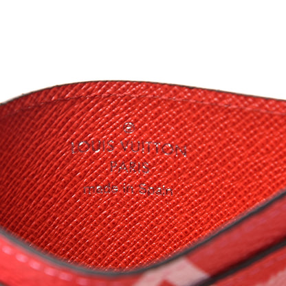 Louis Vuitton Monogram Escale Card Holder Rouge 6 of 7