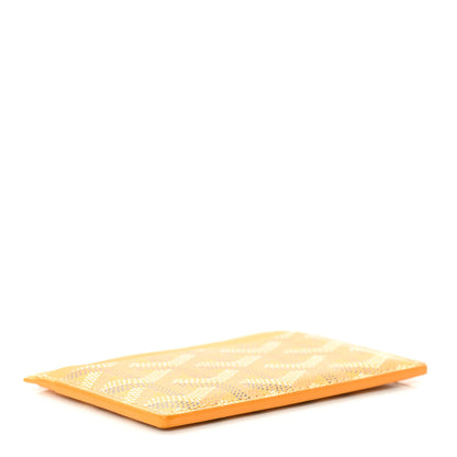 Goyard Goyardine Saint Sulpice Card Holder Yellow 4 of 8