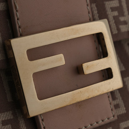 Fendi Zucchino Vitello Mini Mama Baguette Cipria Teint 14 of 16