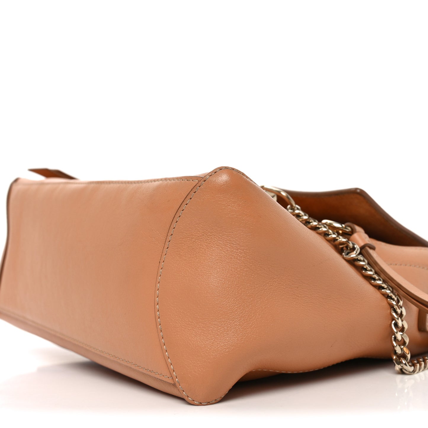 Smooth Calfskin Quilted Small Faye Day Shoulder Bag Blushy Pink
