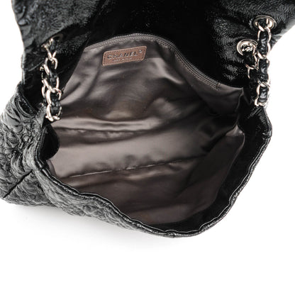 Chanel Vinyl Rock In Moscow Single Flap Black 5 of 9
