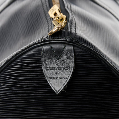 Louis Vuitton Epi Keepall 45 Black 10 of 15