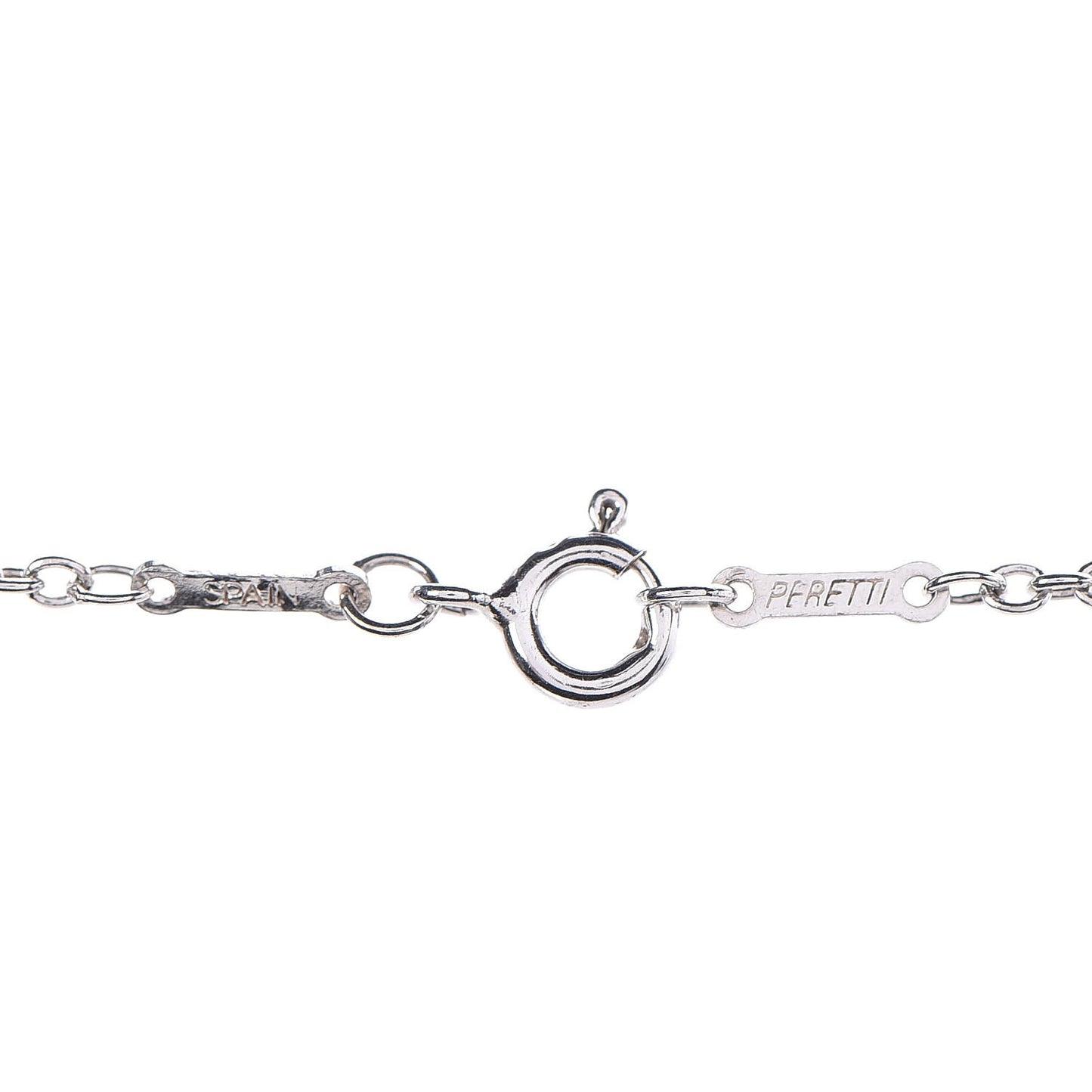 Sterling Silver 22mm Elsa Peretti Open Heart Pendant Necklace