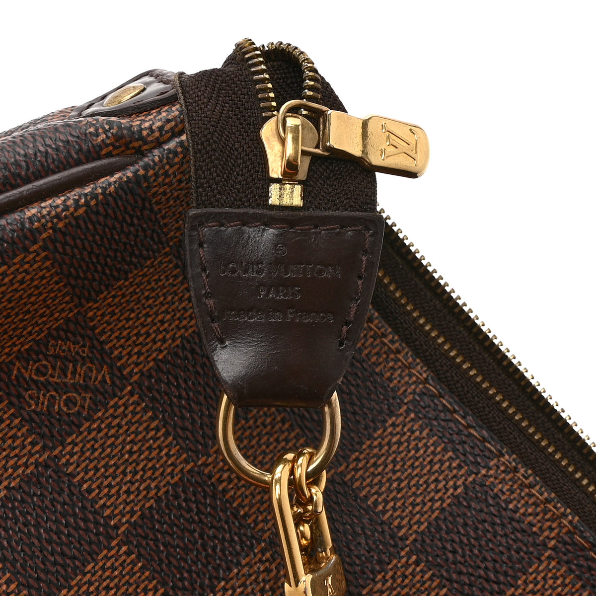 Louis Vuitton Damier Ebene Eva Clutch 6 of 10