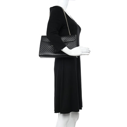 Gucci Microguccissima Medium Emily Chain Shoulder Bag Black 2 of 10