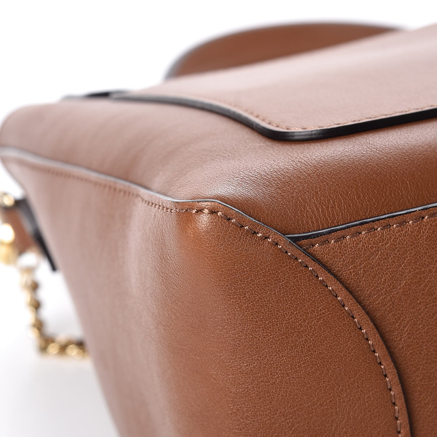 Chloe Calfskin Medium Faye Day Shoulder Bag Tan 14 of 15