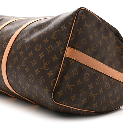 Louis Vuitton Monogram Keepall Bandouliere 55 8 of 8