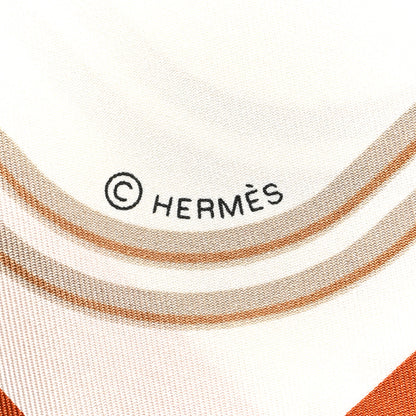 Hermes Silk Brides De Gala Triangle Scarf 4 of 4