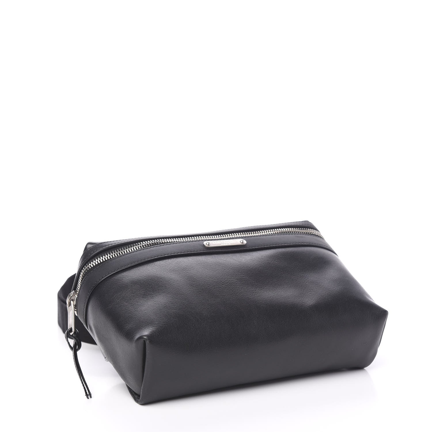 Saint Laurent Calfskin City Belt Bag Black 3 of 8