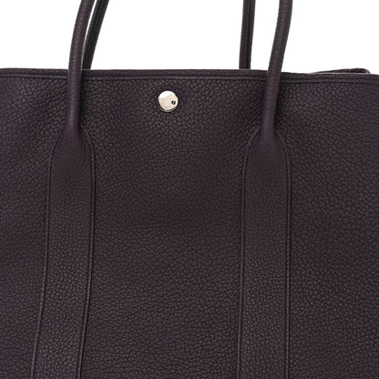 Hermes Vache Country Garden Party 36 MM Raisin 8 of 10
