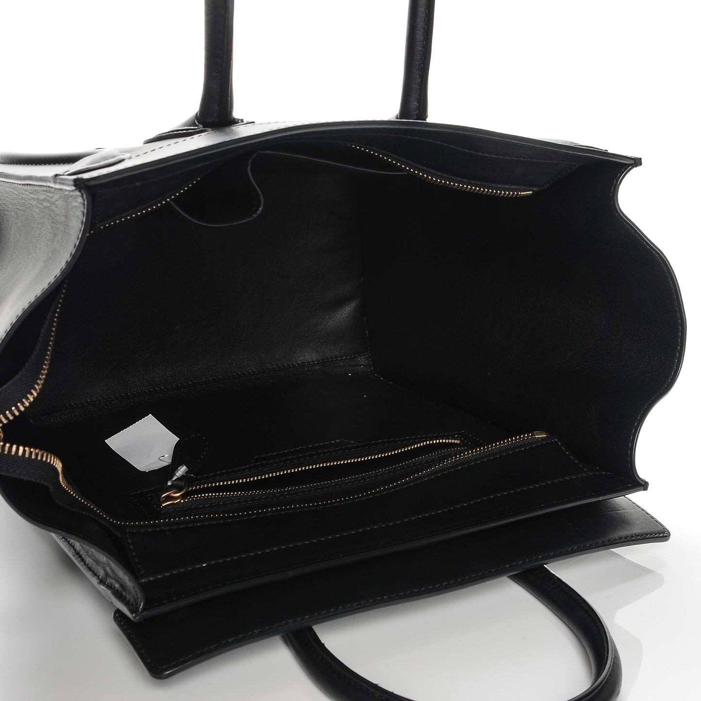 Smooth Calfskin Mini Luggage Black