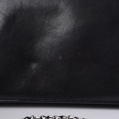 Chanel Lambskin Timeless CC Wallet On Chain WOC Black 18 of 29