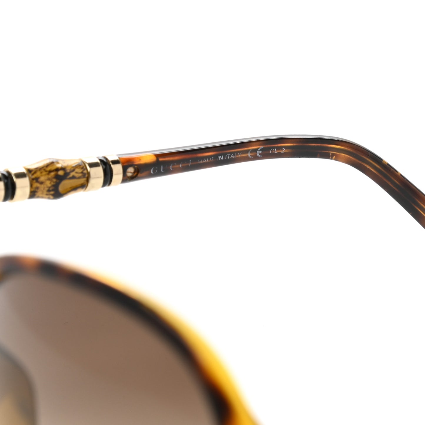 Square Bamboo Sunglasses GG3210KS Brown