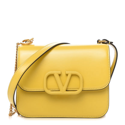 Valentino Garavani Smooth Calfskin Small VSling Shoulder Bag Senape 1 of 10