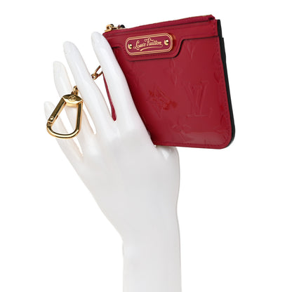 Louis Vuitton Vernis Key Pouch Rose Indien 2 of 6