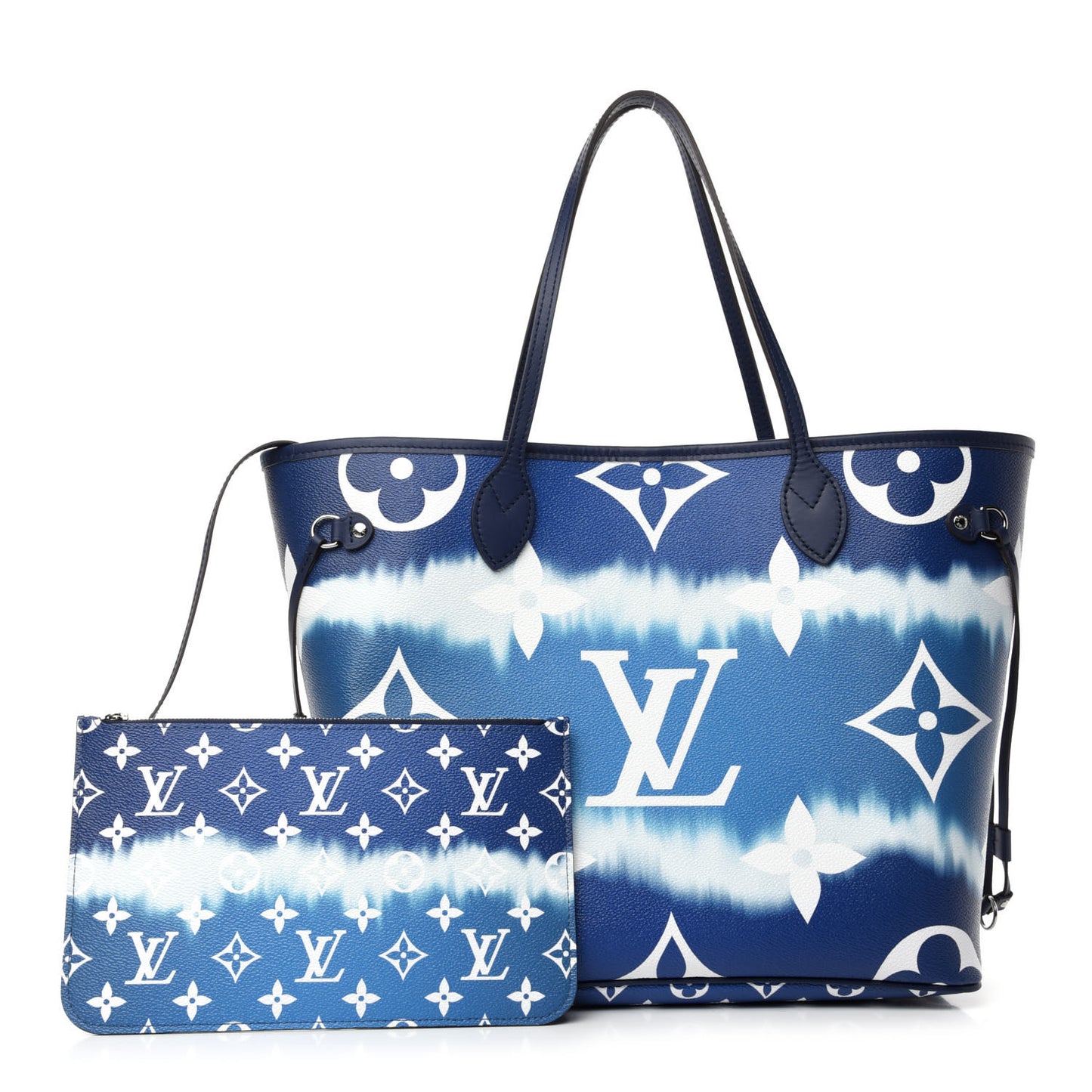 Monogram Escale Neverfull MM Blue