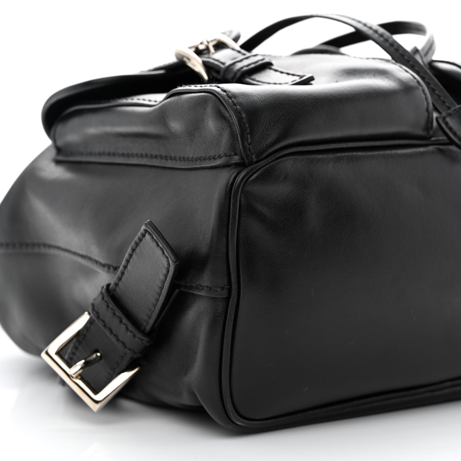 Prada Calfskin Backpack Black 10 of 11
